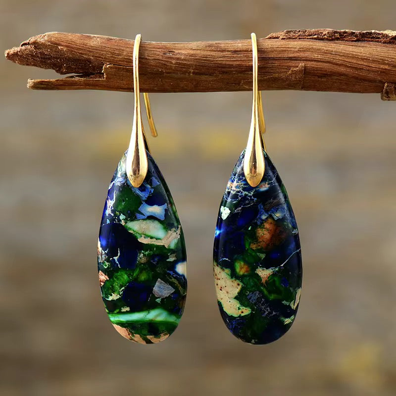 Imperial Stone Drop Earring