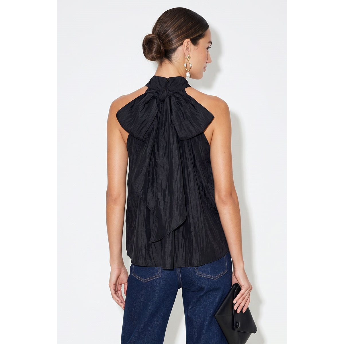 Convertible Scarf Sleeveless Top