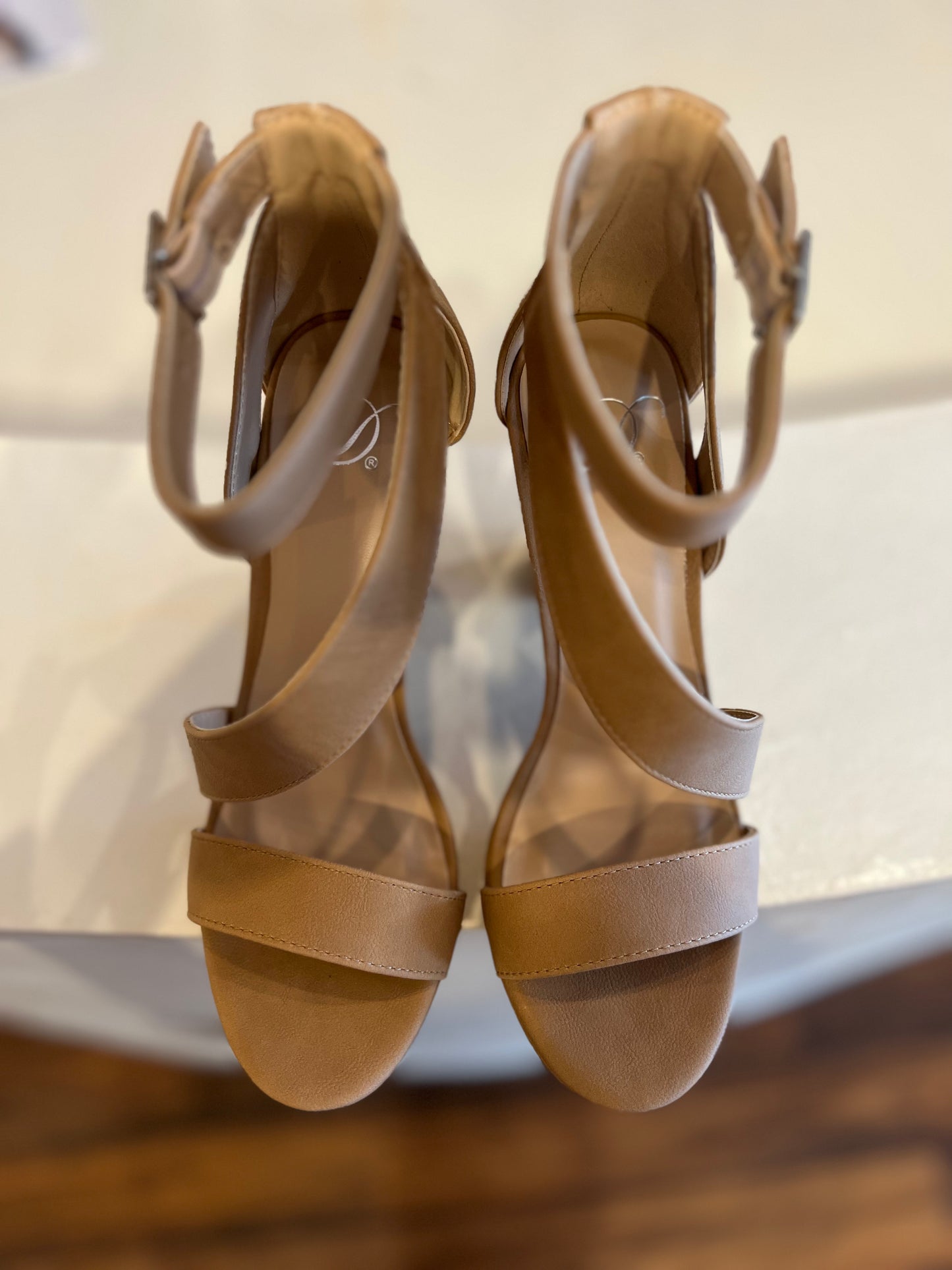 Nude Strappy Heel