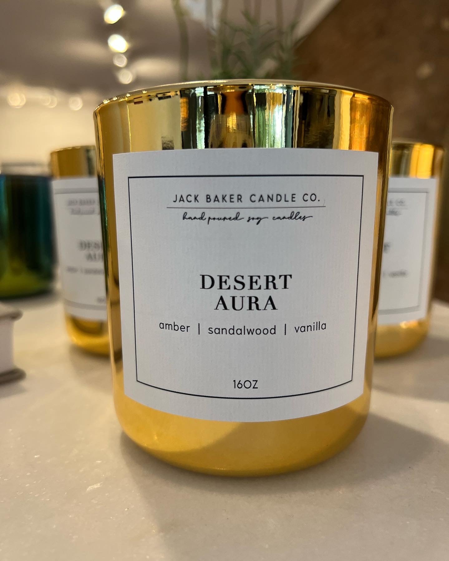 Jack Baker Candle Co. Candle