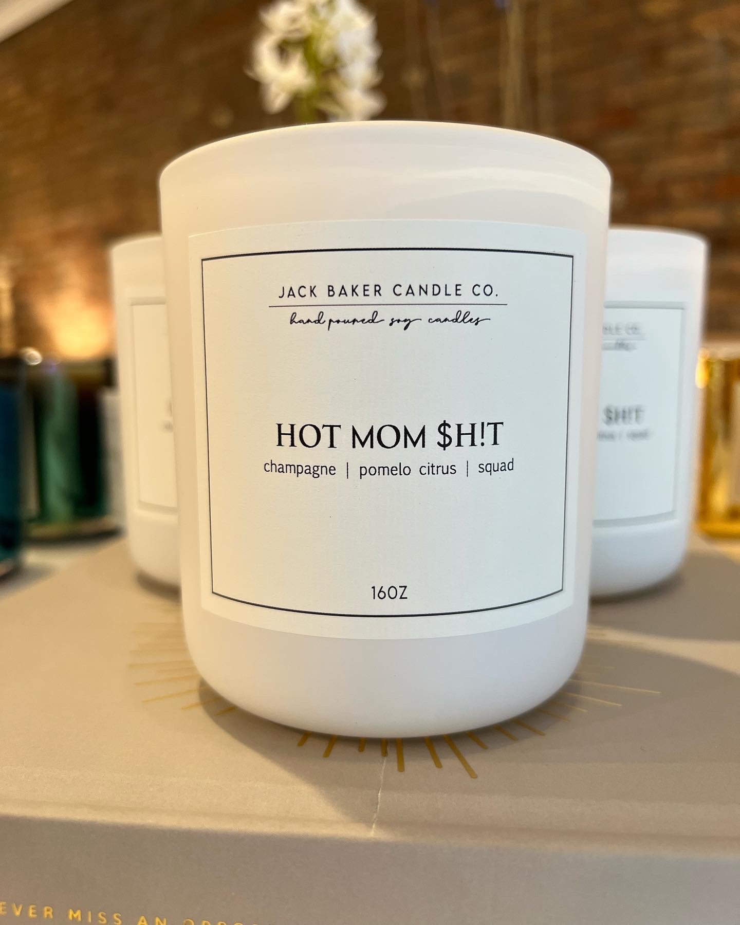 Jack Baker Candle Co. Candle