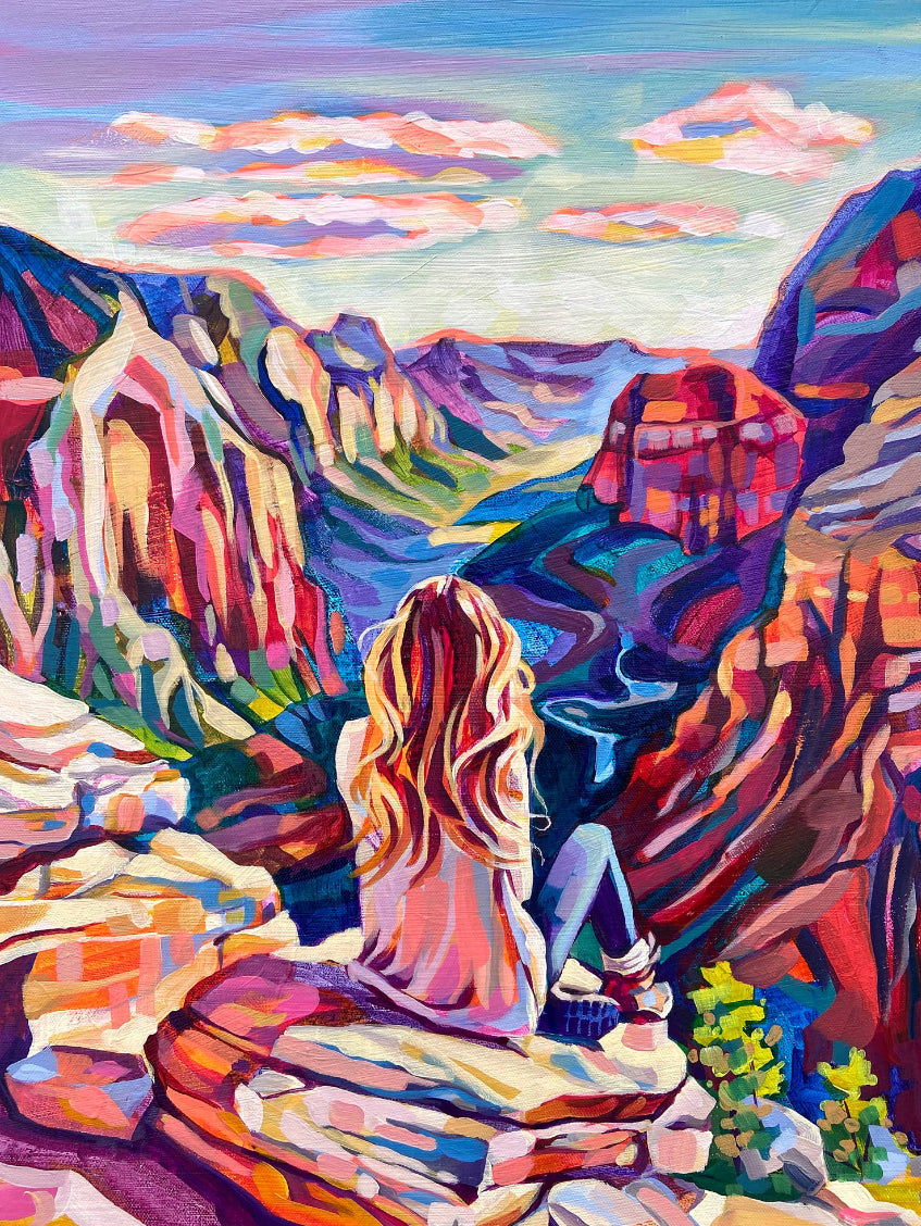 Be Still Stretched Canvas / Maria Morris