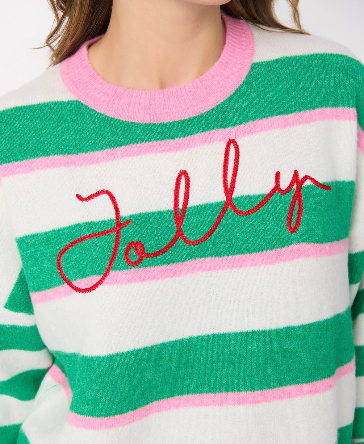 Jolly Striped Sweater
