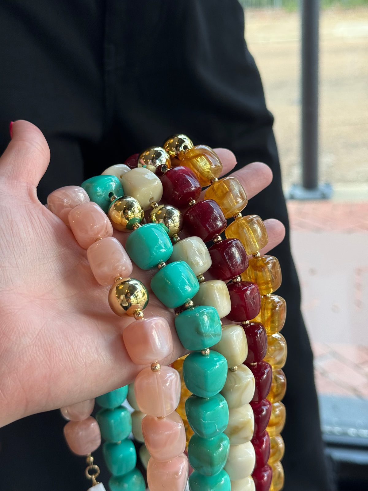 Chunky Gemstone Necklace