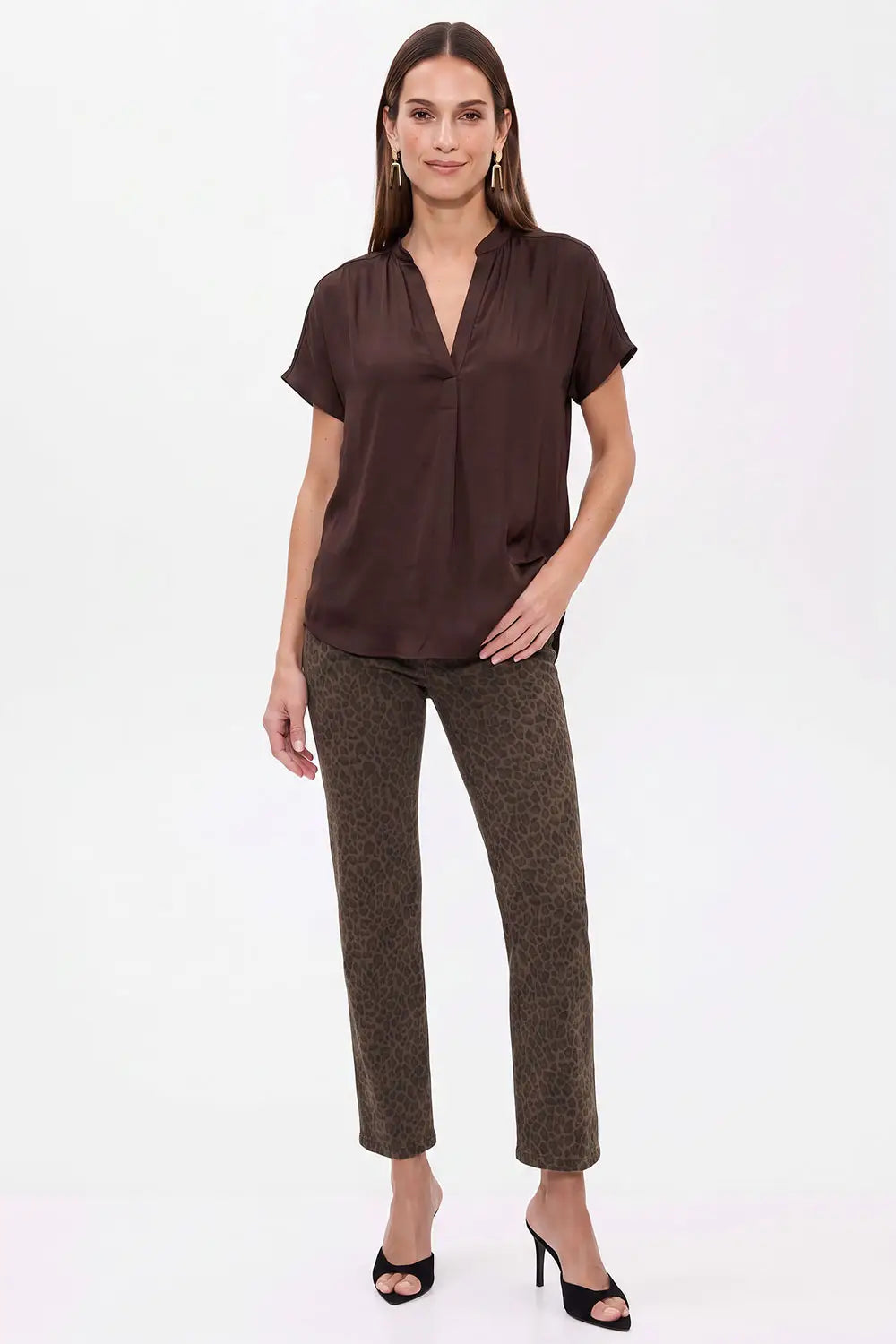 Drop Shoulder Regular Blouse
