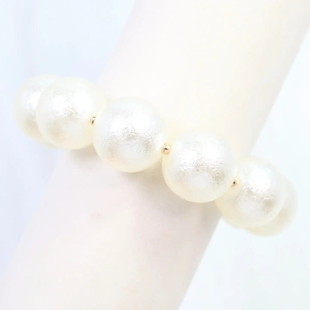 Your Highness Paper Pearl Beaded Bracelet