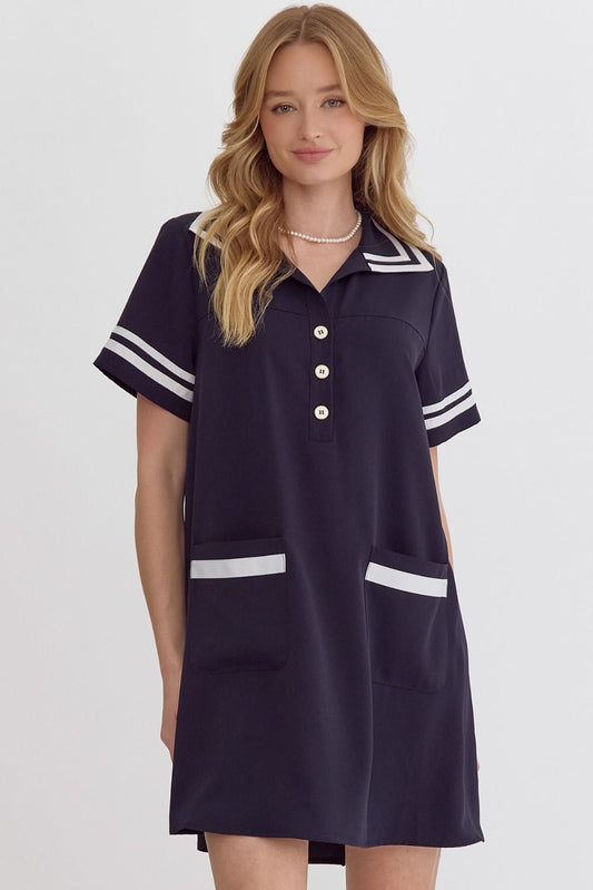 Navy Sailor Dress