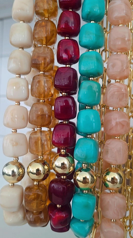 Chunky Gemstone Necklace