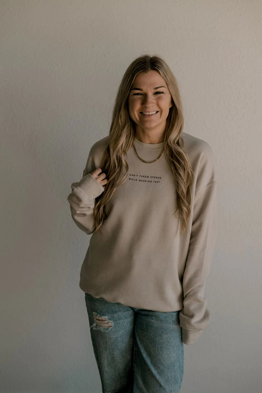 Can’t Throw Stones Pullover