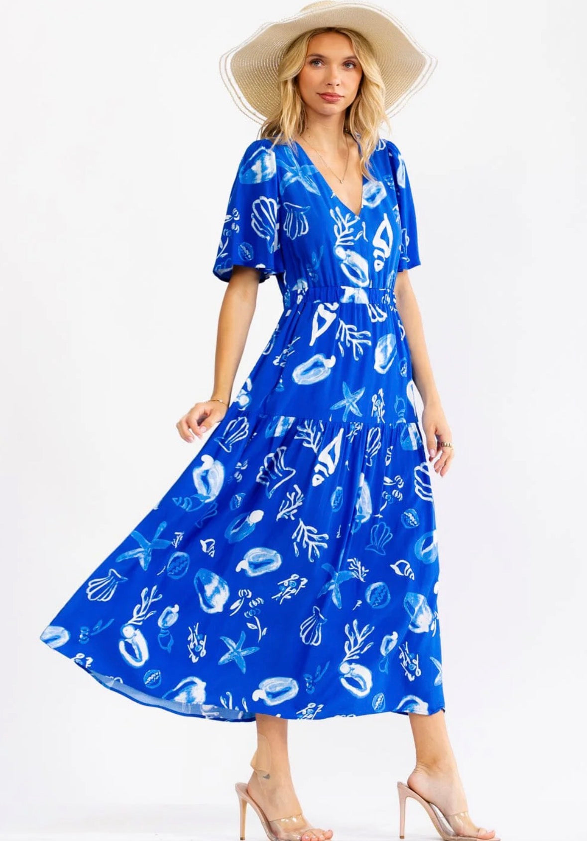 Blue Beach Dress