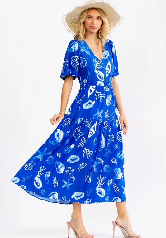 Blue Beach Dress
