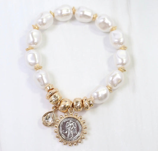 Bonnie Coin Charm Bracelet