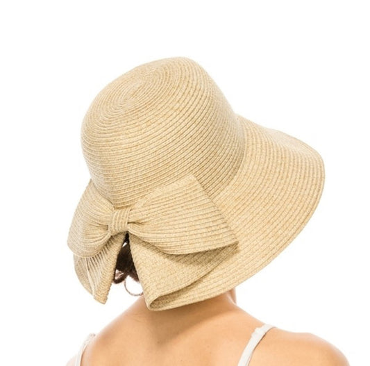 Peek-a-Bow Sun Hat