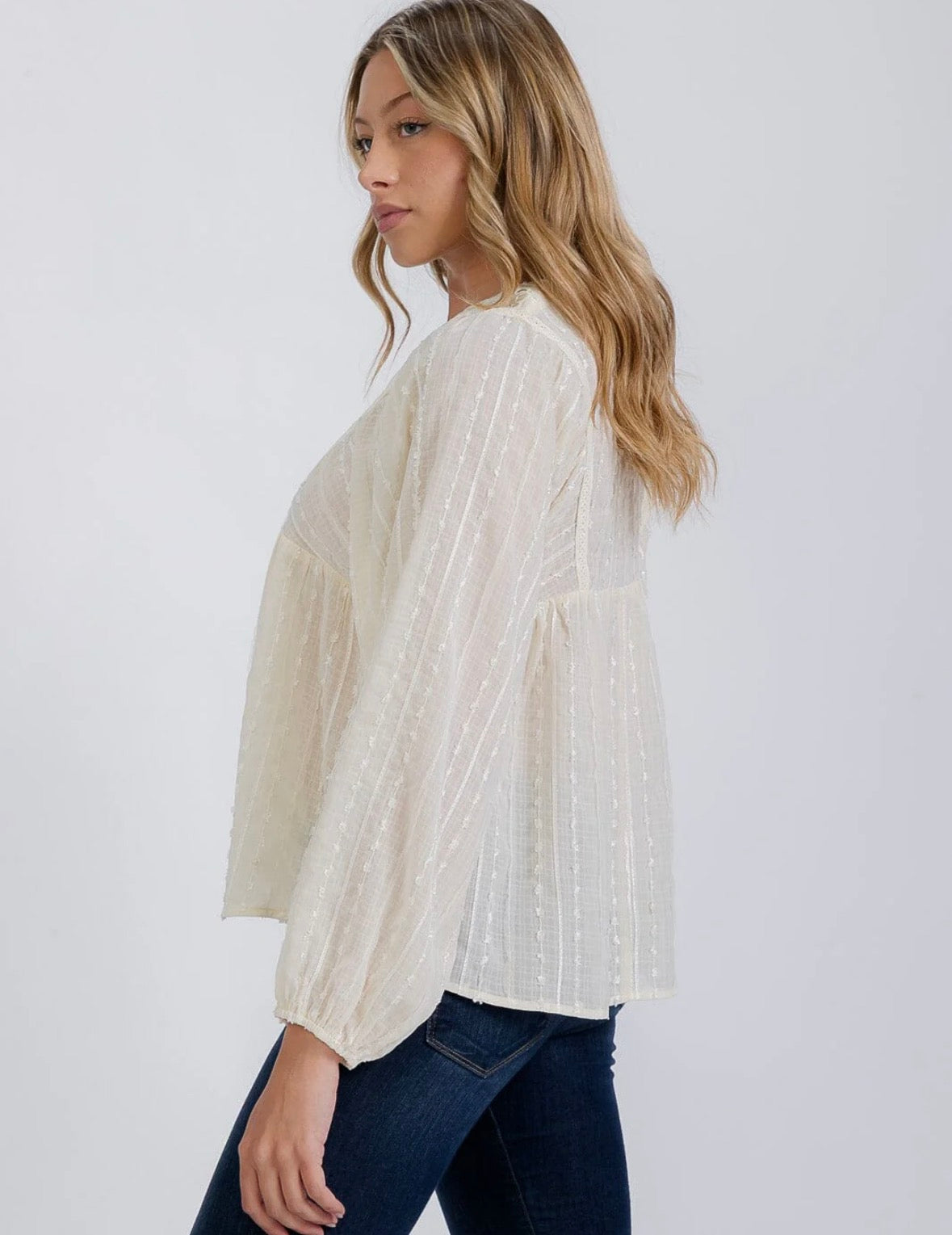 Delicate Cream Blouse