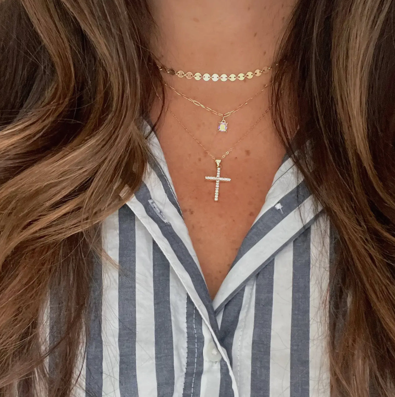 Perfect Cross Necklace