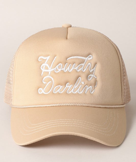 Howdy Darlin Trucker Hat