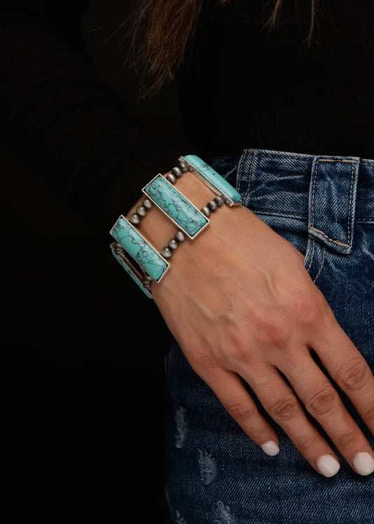 Turquoise Stretch Bracelet