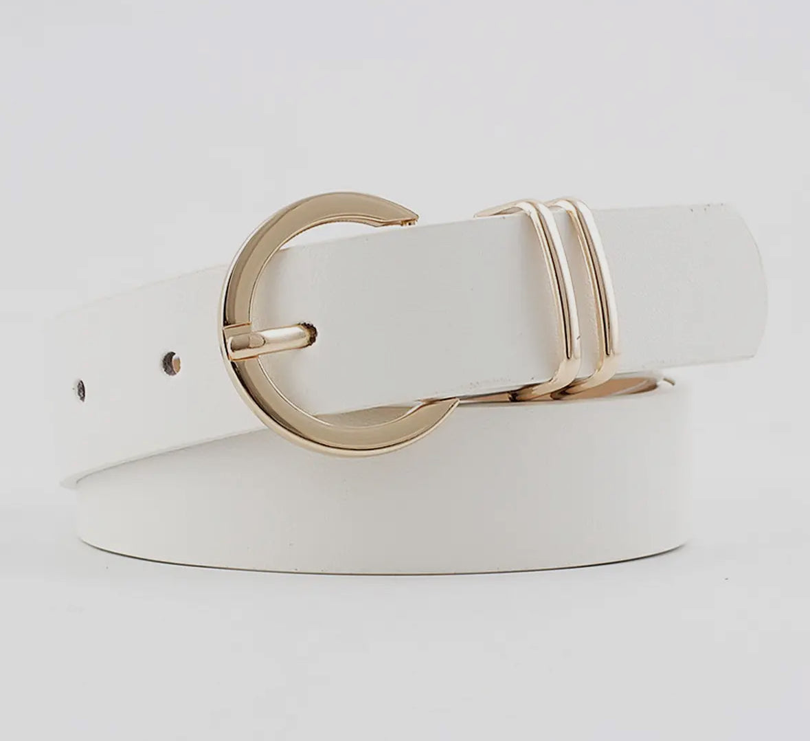 Ring Hole Pin Buckle Belt