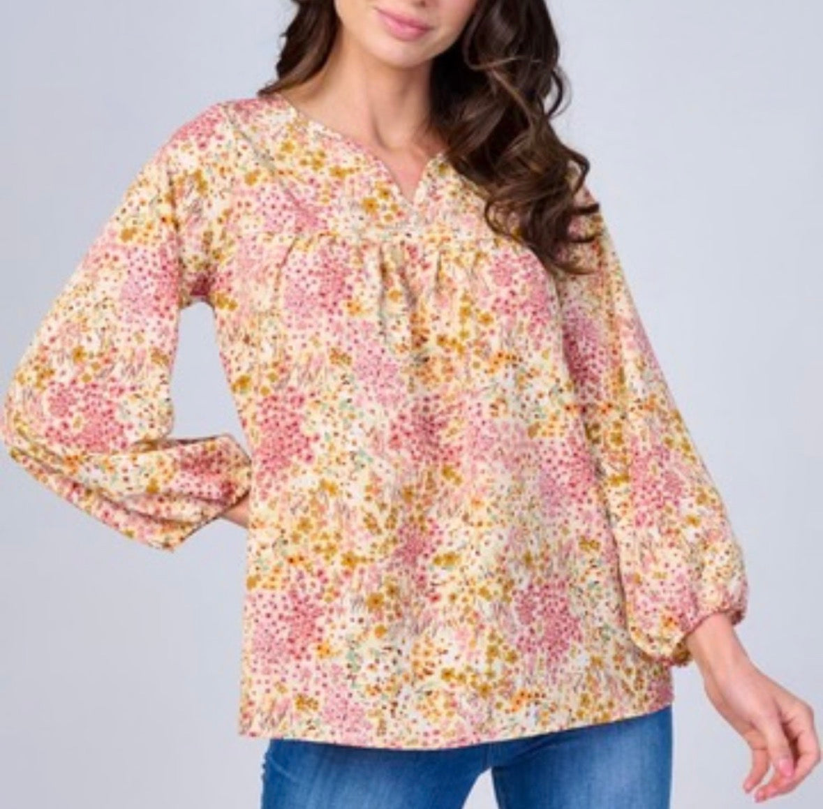 On Our Way To Spring Blouse