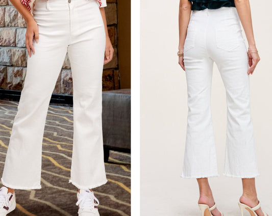 White Bold Comfort Jeans