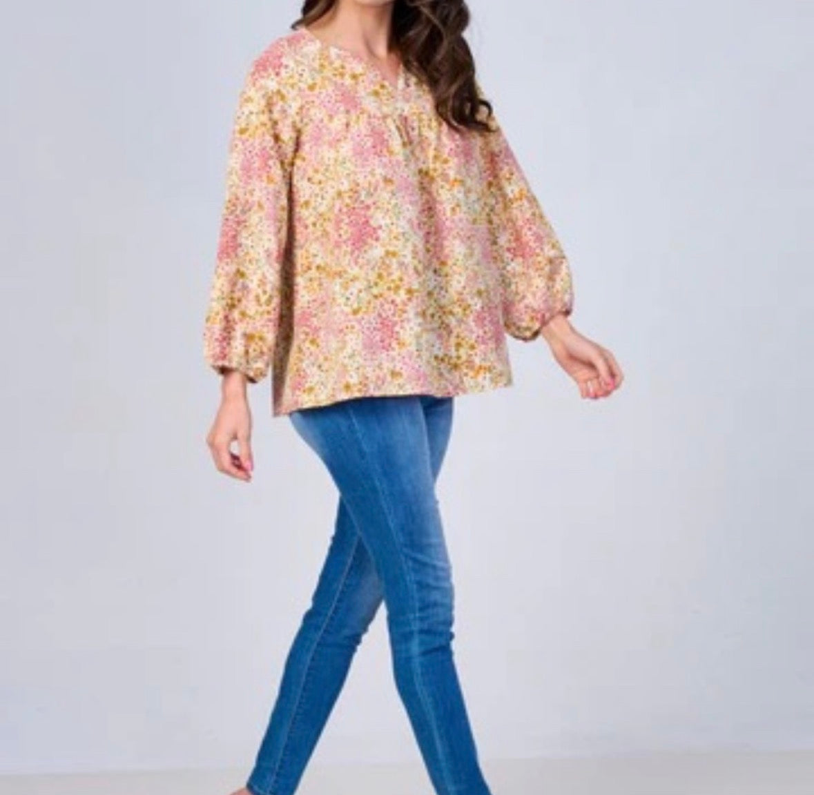 On Our Way To Spring Blouse