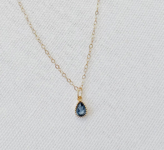 Rain Petite CZ Necklace
