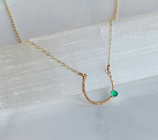 Lucky Horseshoe Necklace