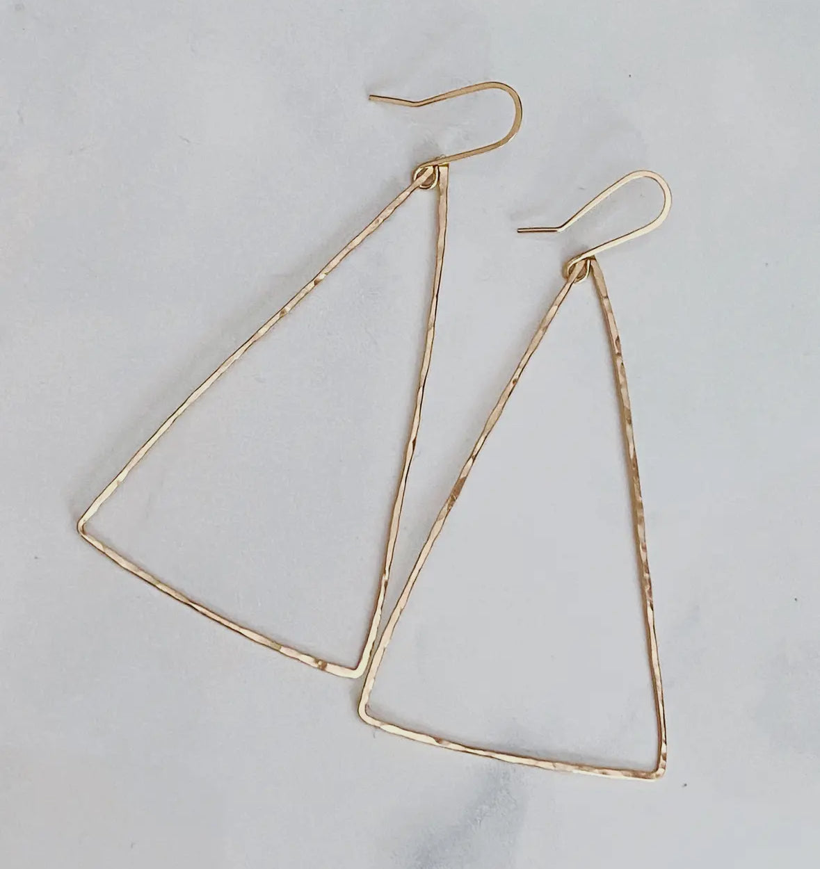 Modern Triangle Earrings