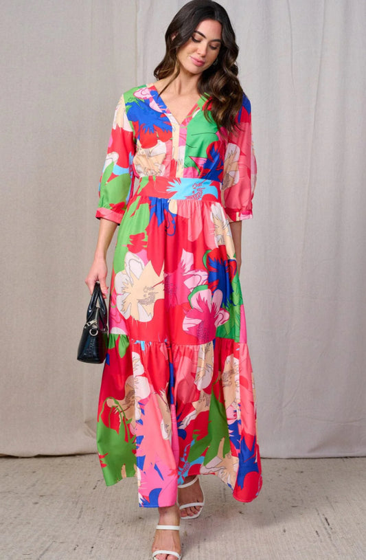 Bold Beauty Maxi Dress