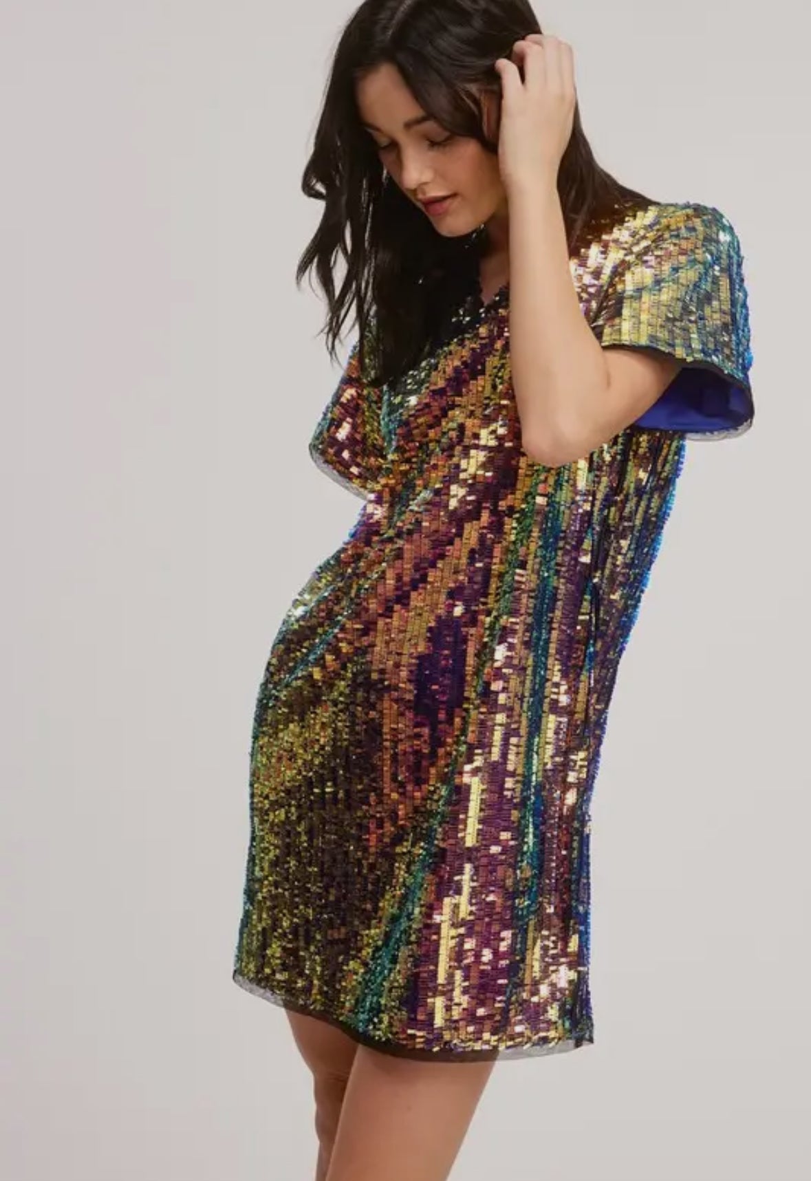 Multi Party Sequin Dress