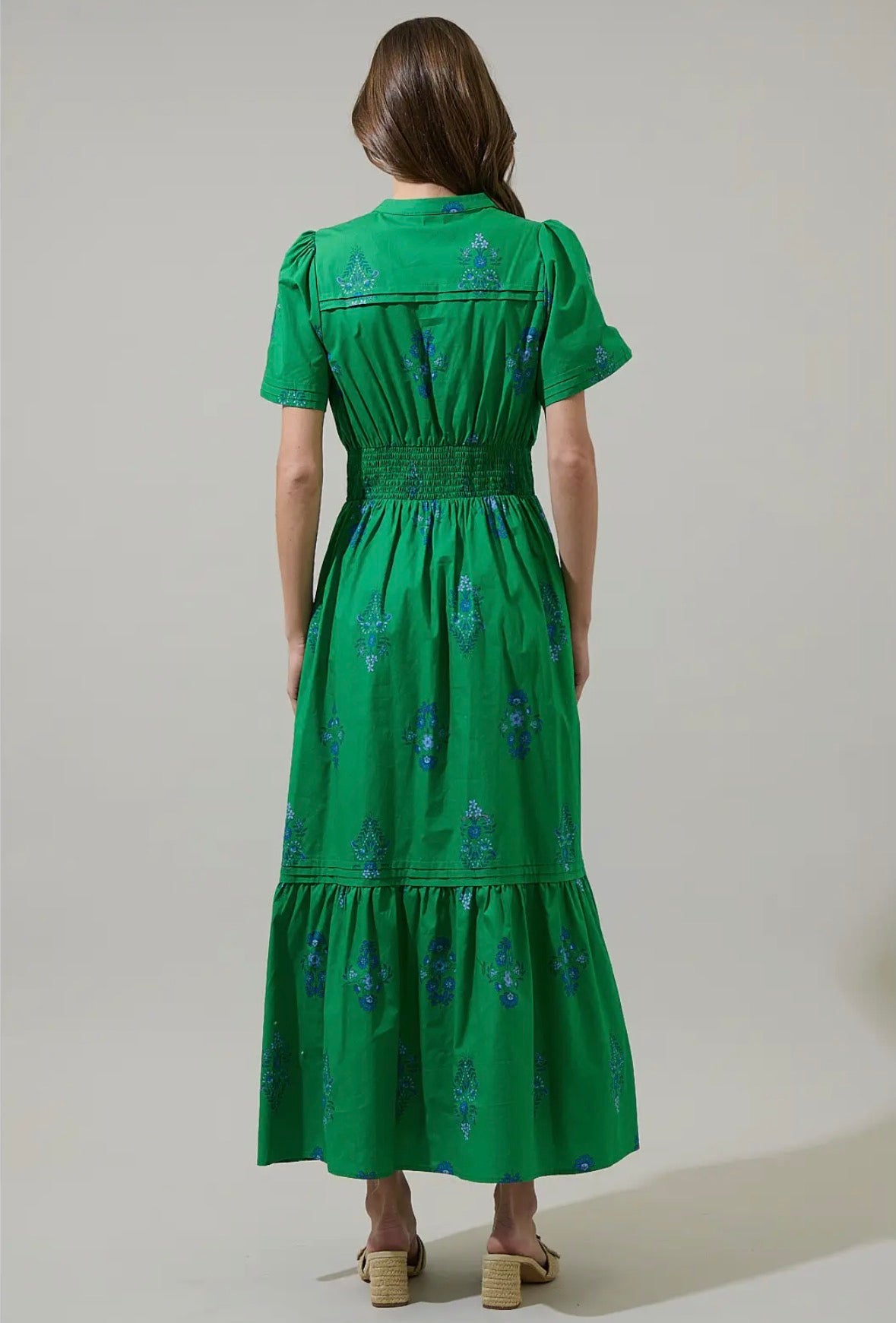 Halina Belraj Poplin Maxi Dress