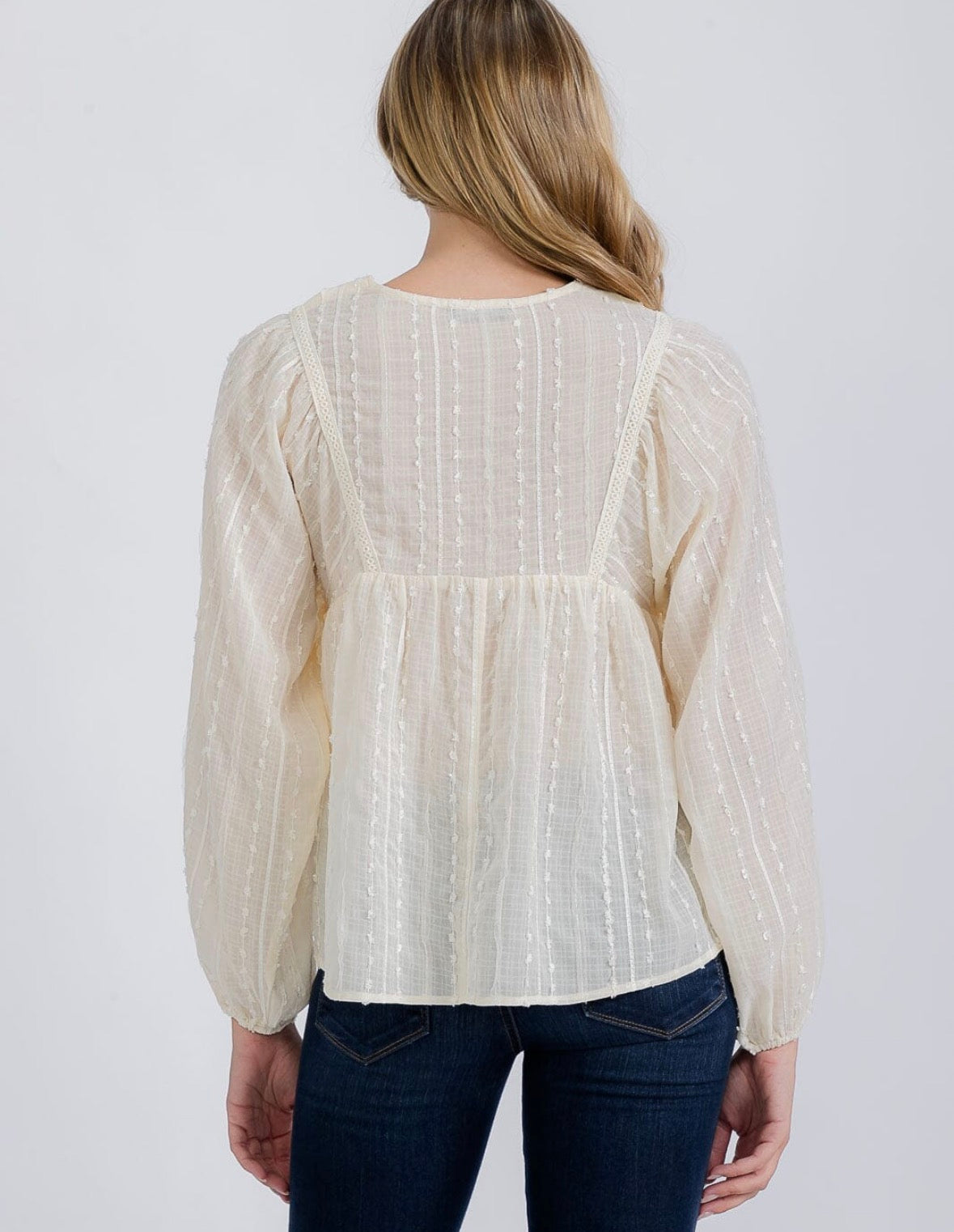 Delicate Cream Blouse