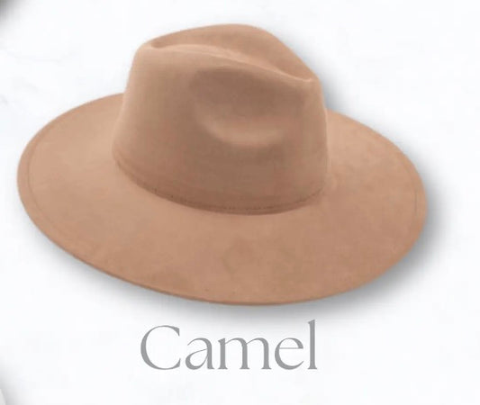 Peach Top Suede Large Eaves Hat