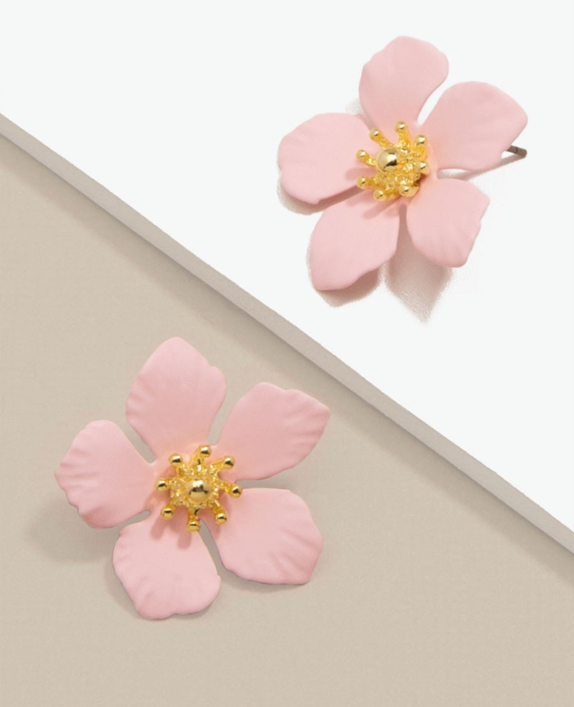Buttercup Floral Stud Earring