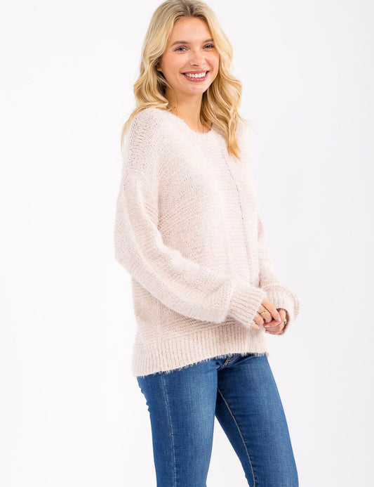 Fuzzy Friday Sweater