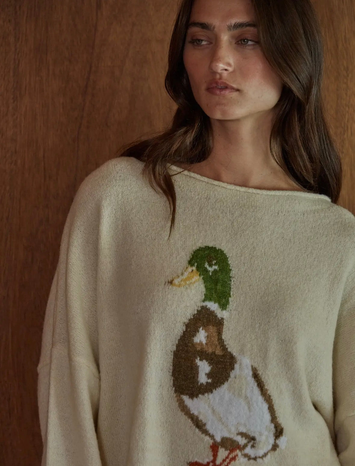 Knit Duck Sweater