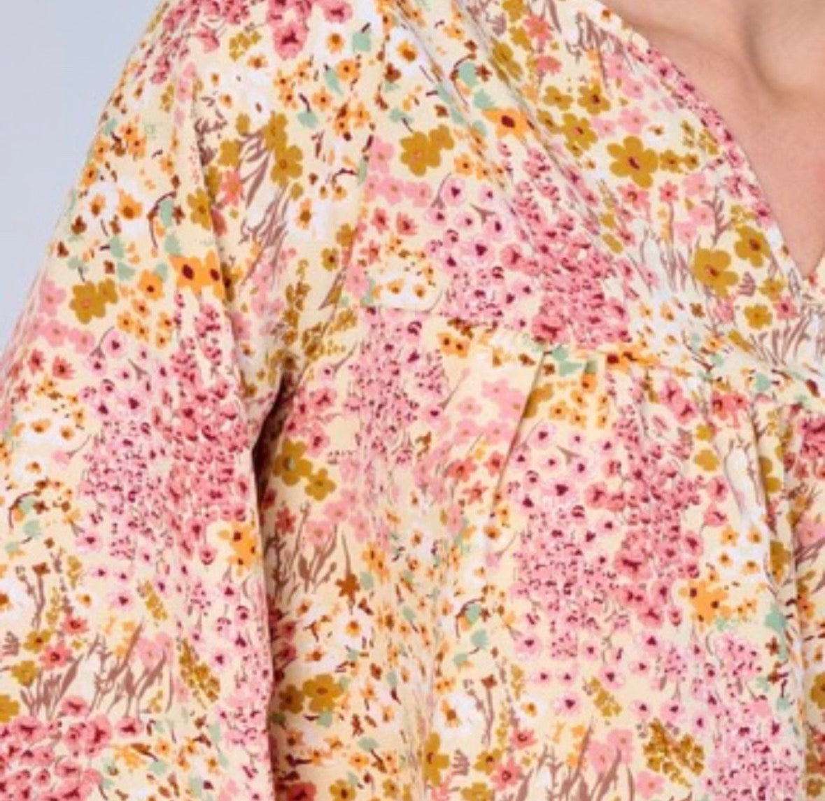 On Our Way To Spring Blouse