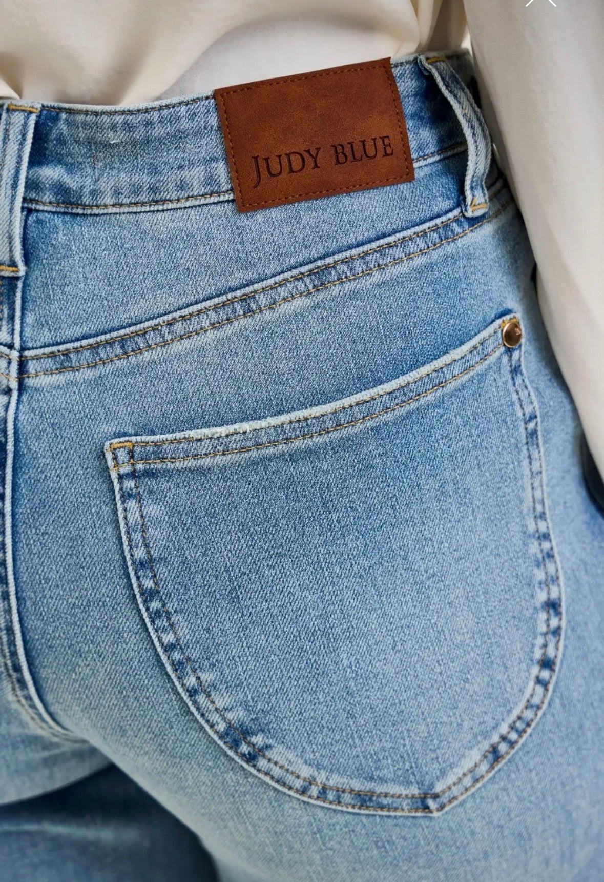 Angelina Harness Trim Jean
