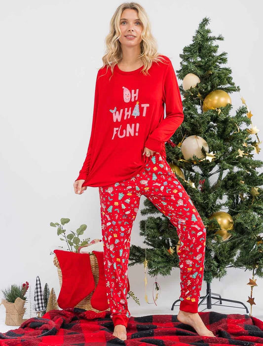 Oh What Fun Pajama Set