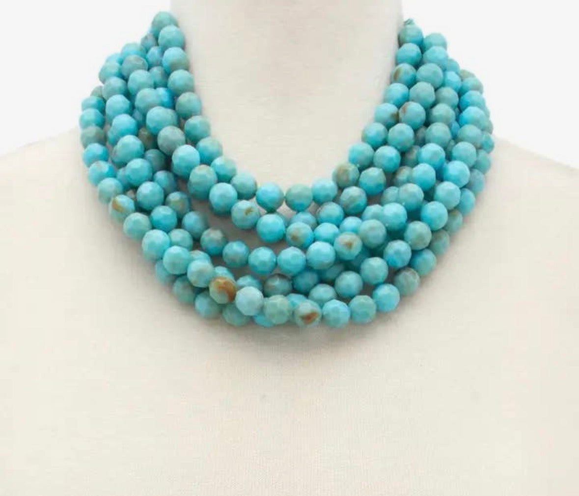 Beaded & Layered Magnetic Necklace