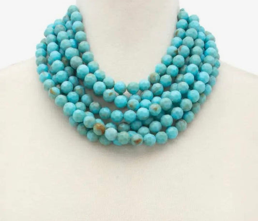Beaded & Layered Magnetic Necklace
