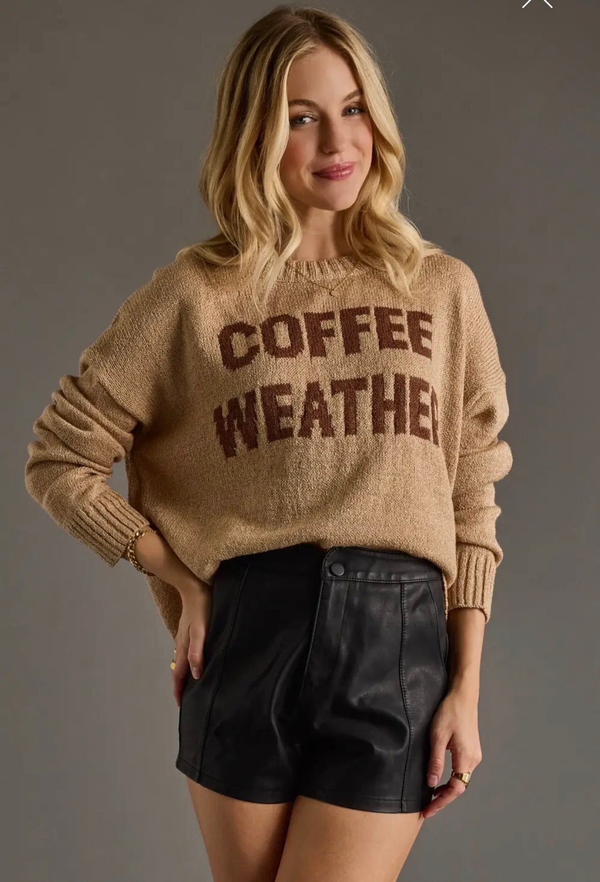 Coffee Weather Sweater
