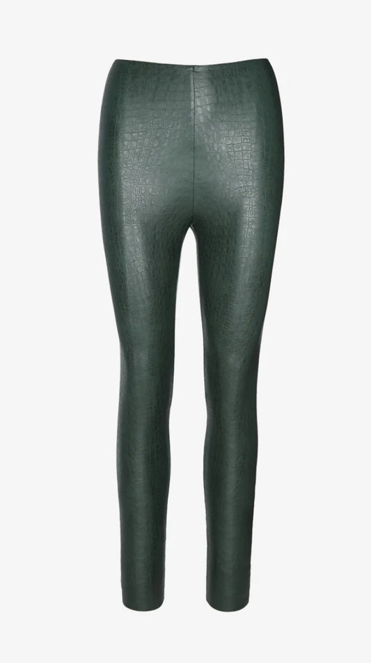 Commando Faux Leather Animal Legging