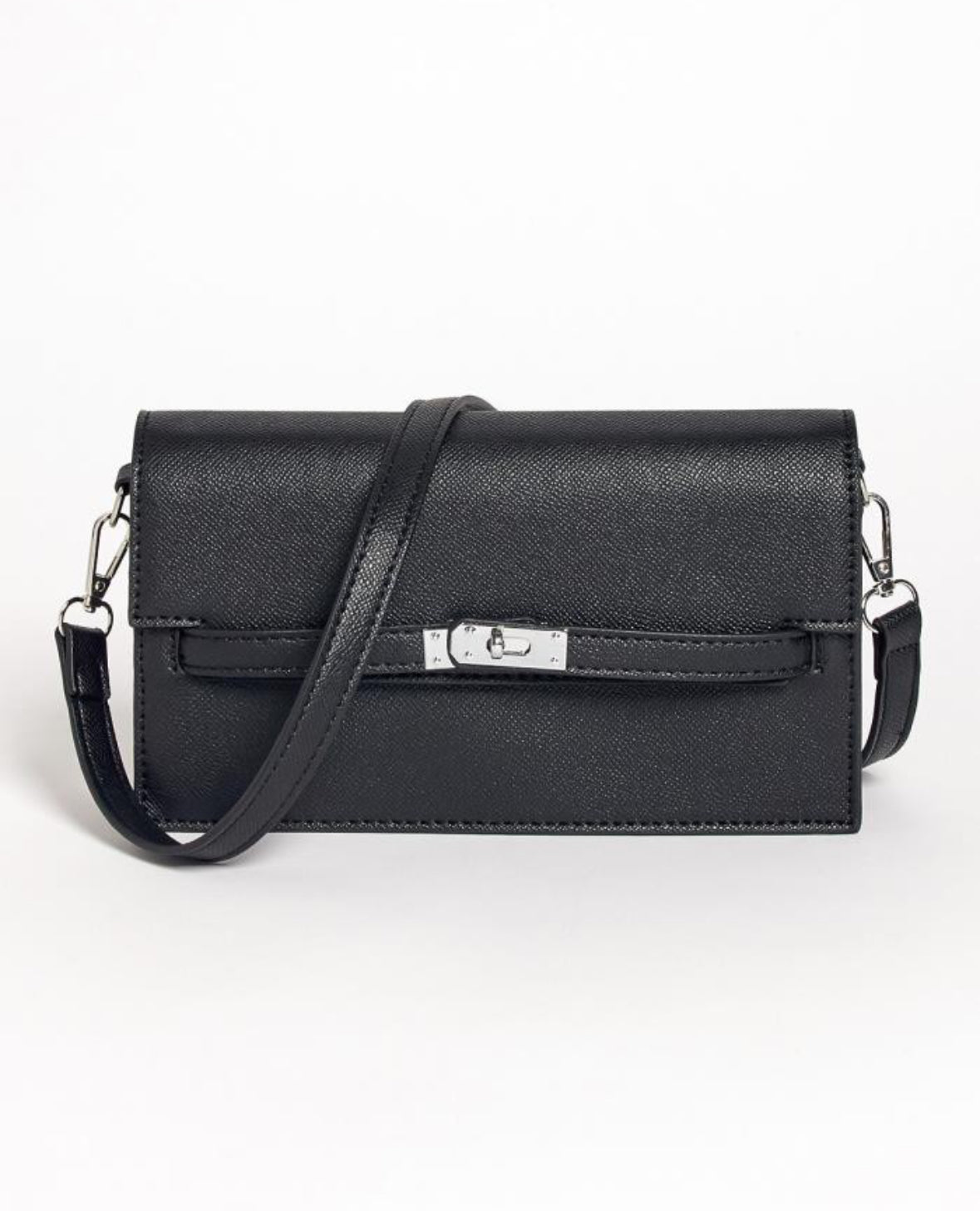 Leather Flap Envelope Bag