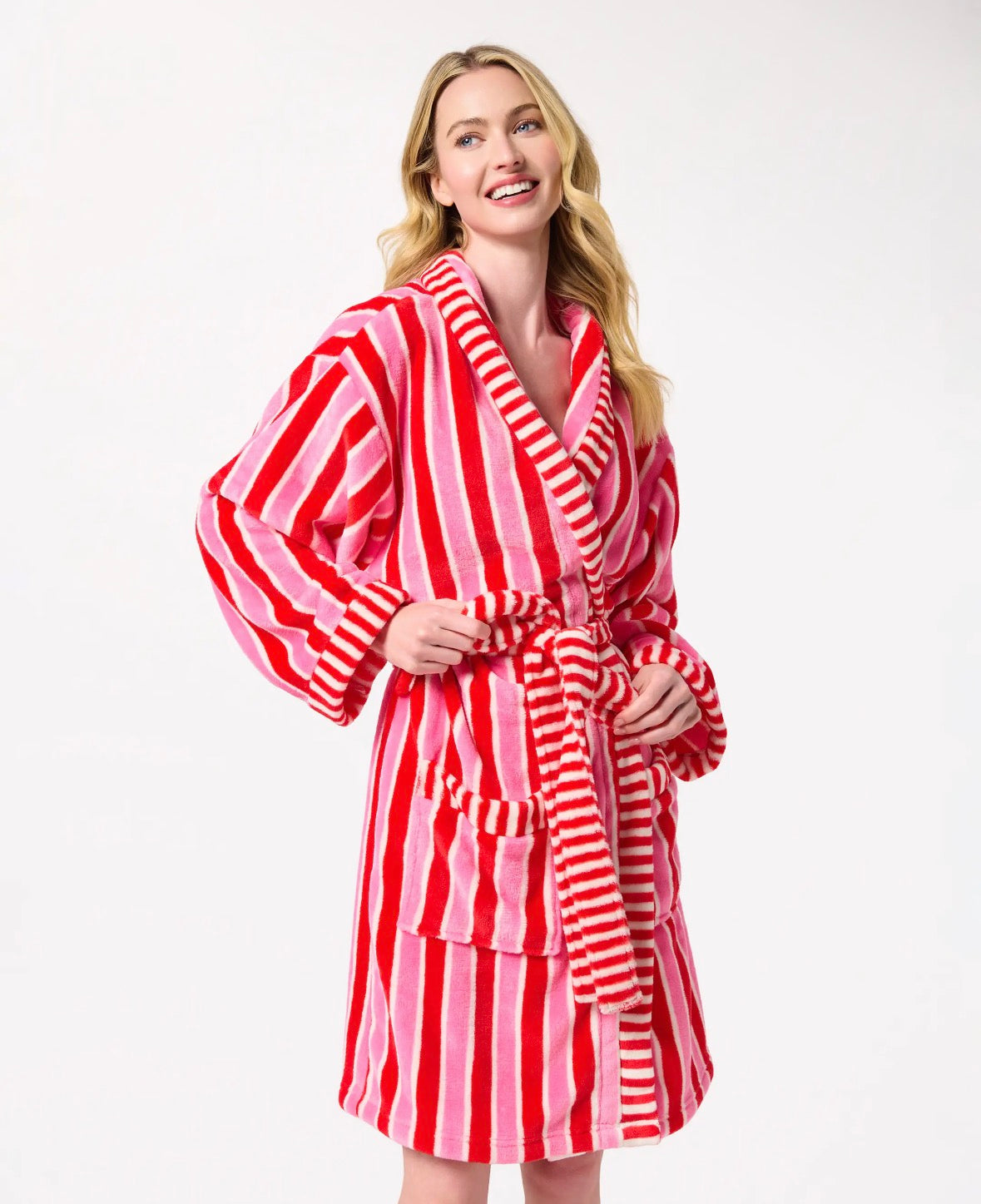 Holly Striped Robe