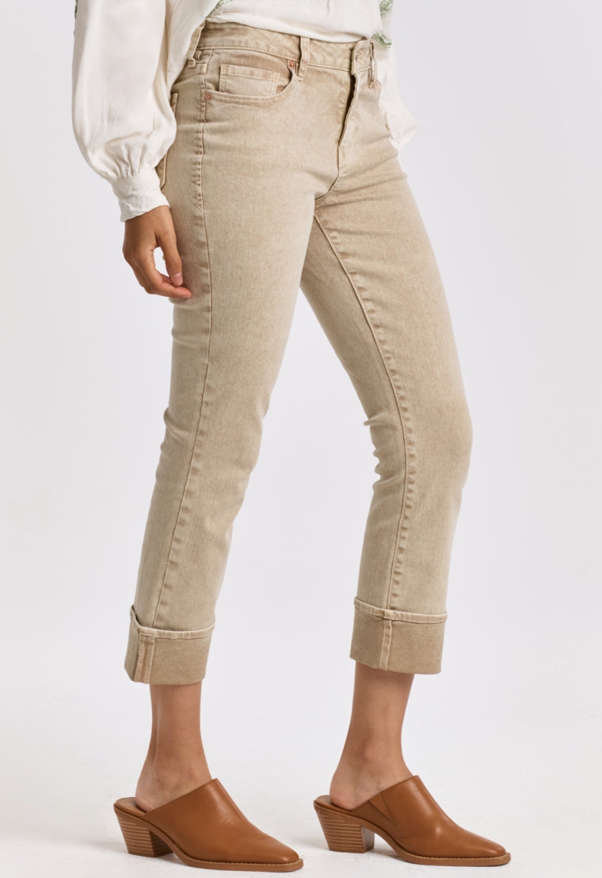 Golden Road Blaire Cuffed Jeans