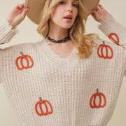 Pumpkin Patch Knit Sweater