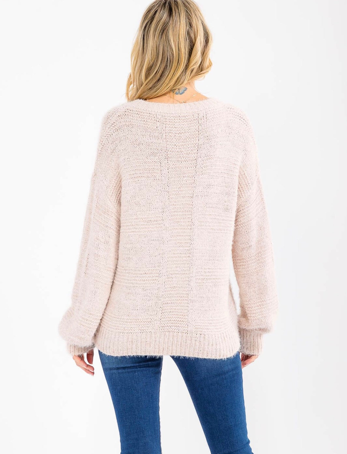 Fuzzy Friday Sweater