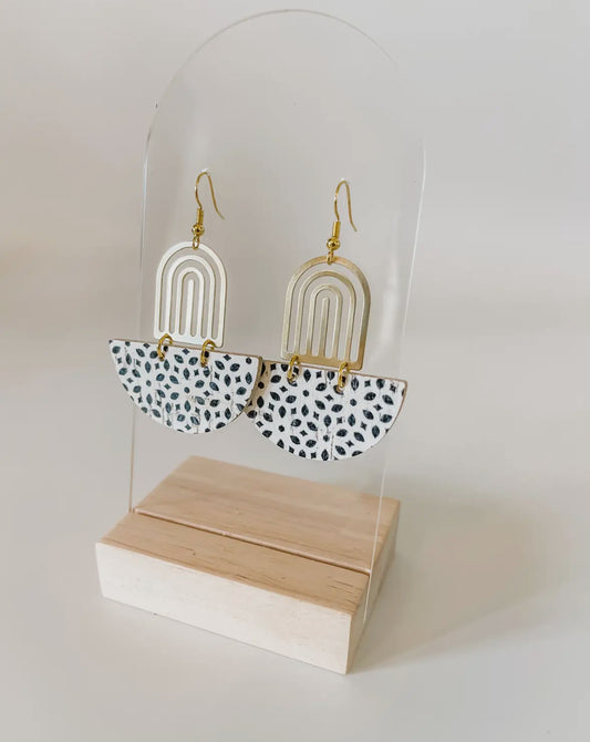 The Sherri Leather Earrings