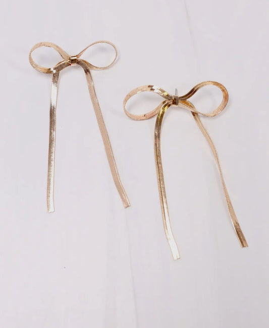 Walton Bow Earring